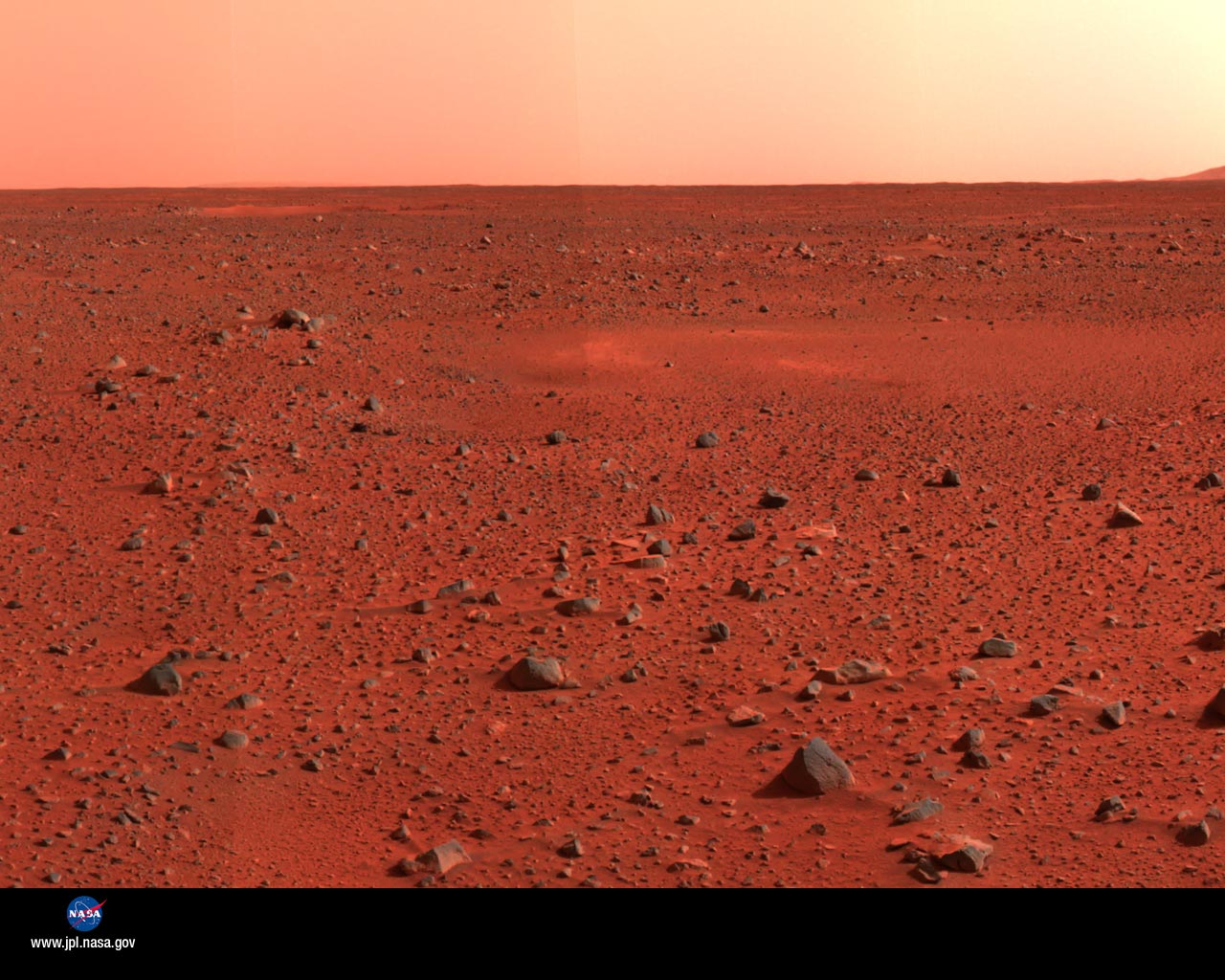 Martian Surface Background