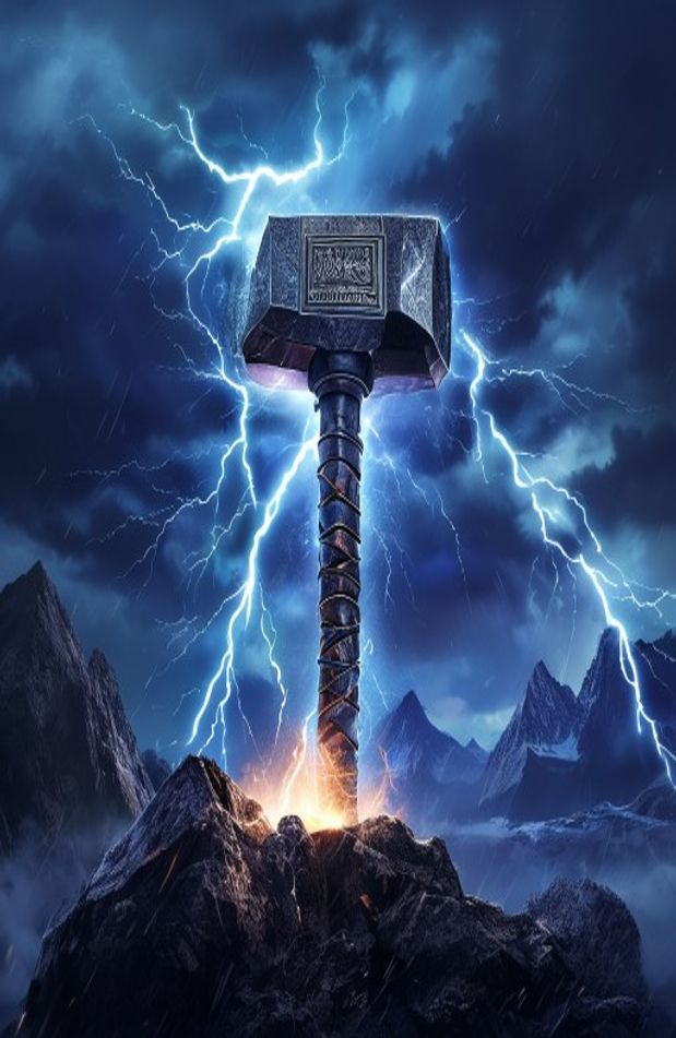 Thor S Hammer Wallpaper