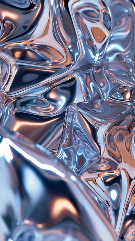 Silver Glitter Wallpaper