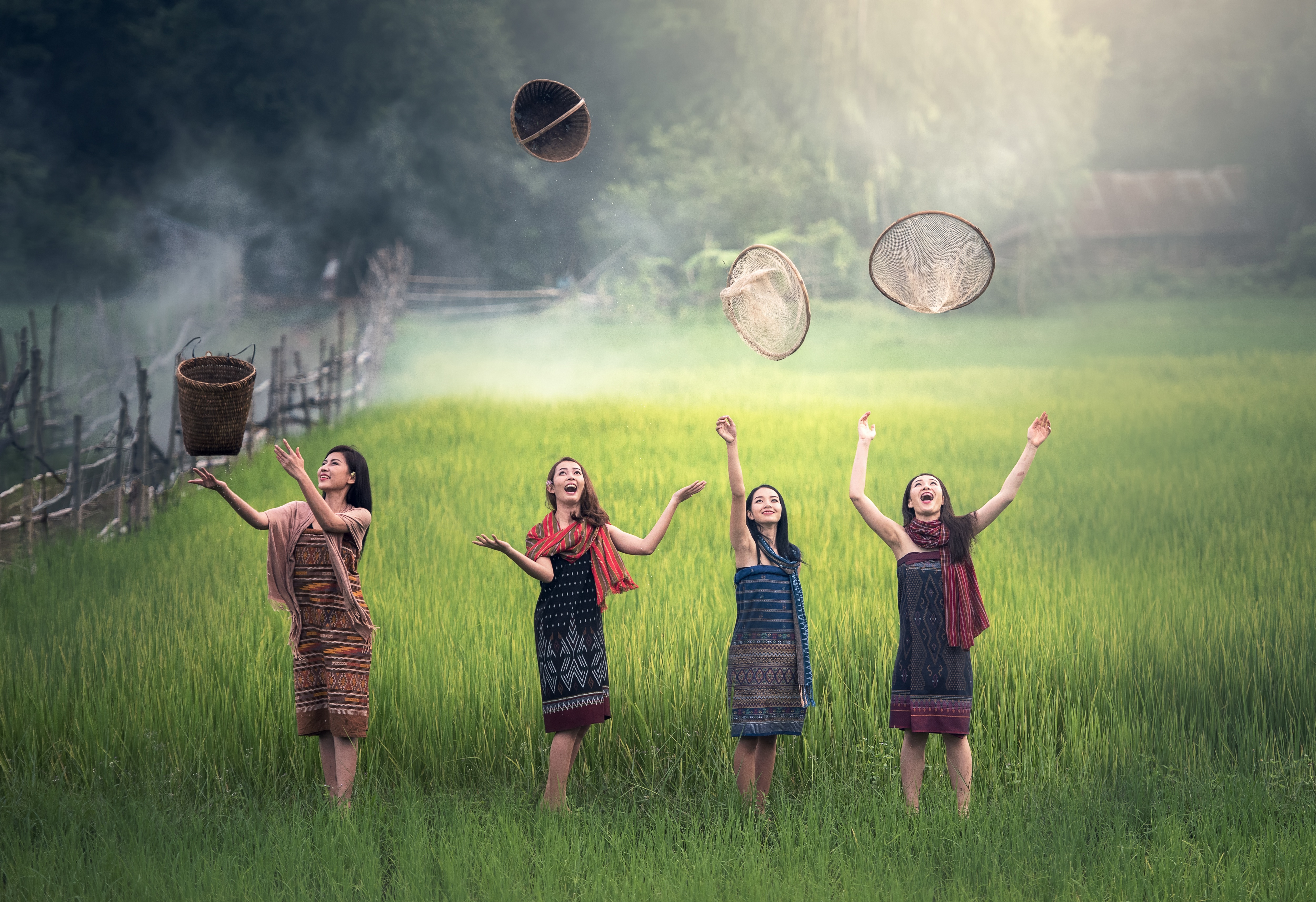 Image Outdoor Light People Girl Woman Countryside