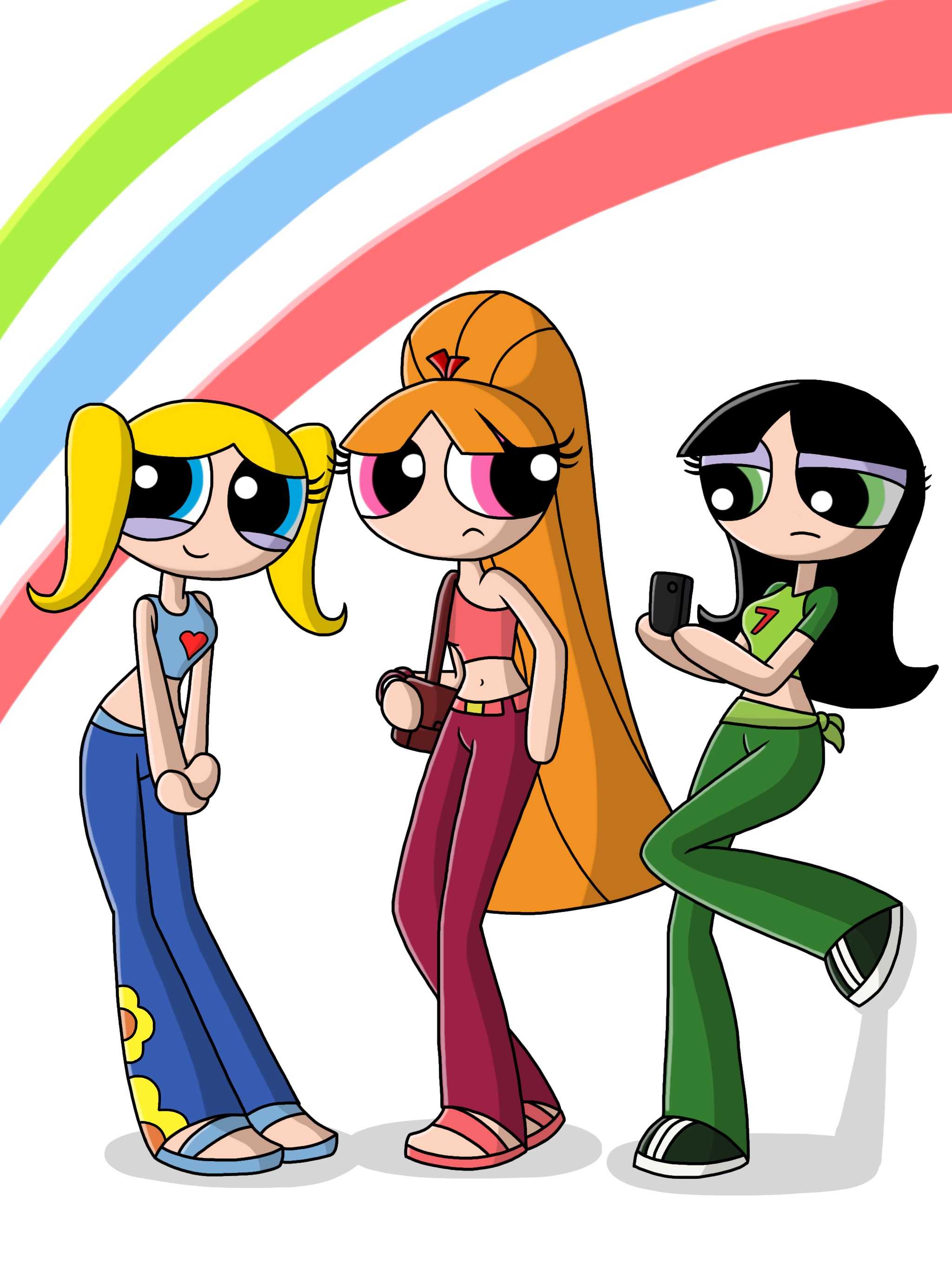 4k Powerpuff Girls Wallpaper