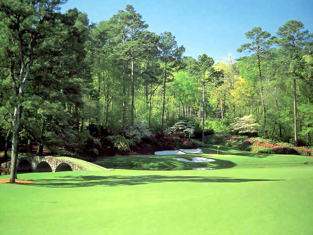 Augusta National Sports Wallpaper Image Featuring Golf