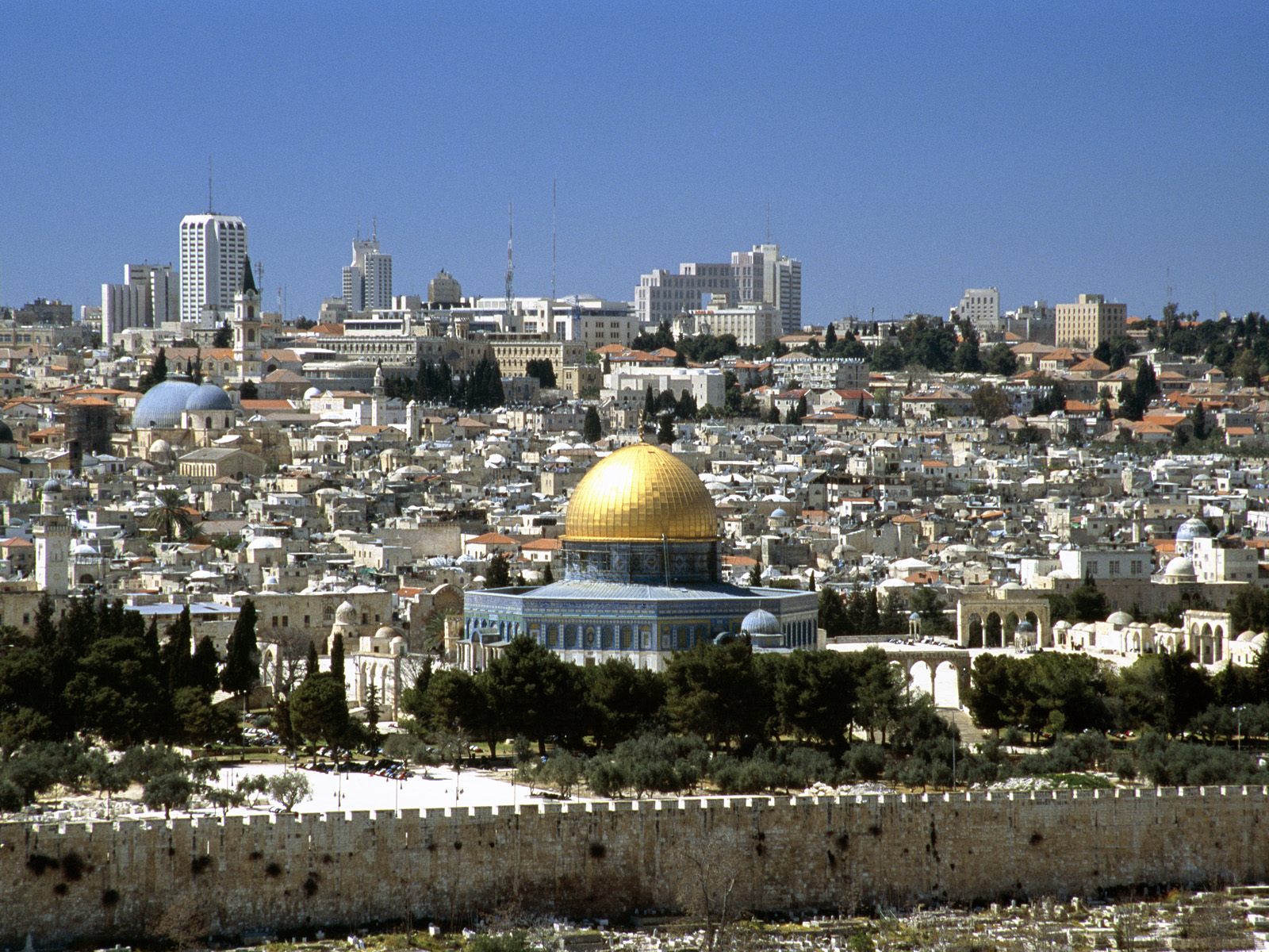 Jerusalem Israel Dome Of The Rock City
