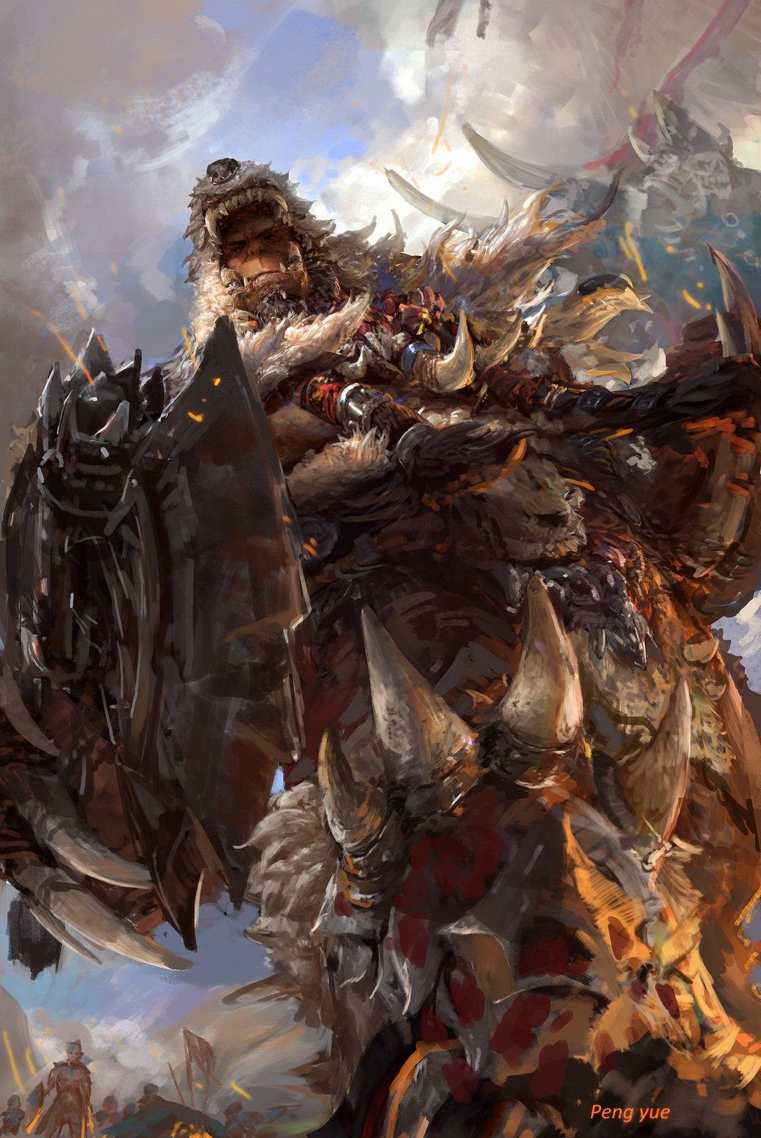 The Chief Of Frost Wolf Durotan Pengyue On