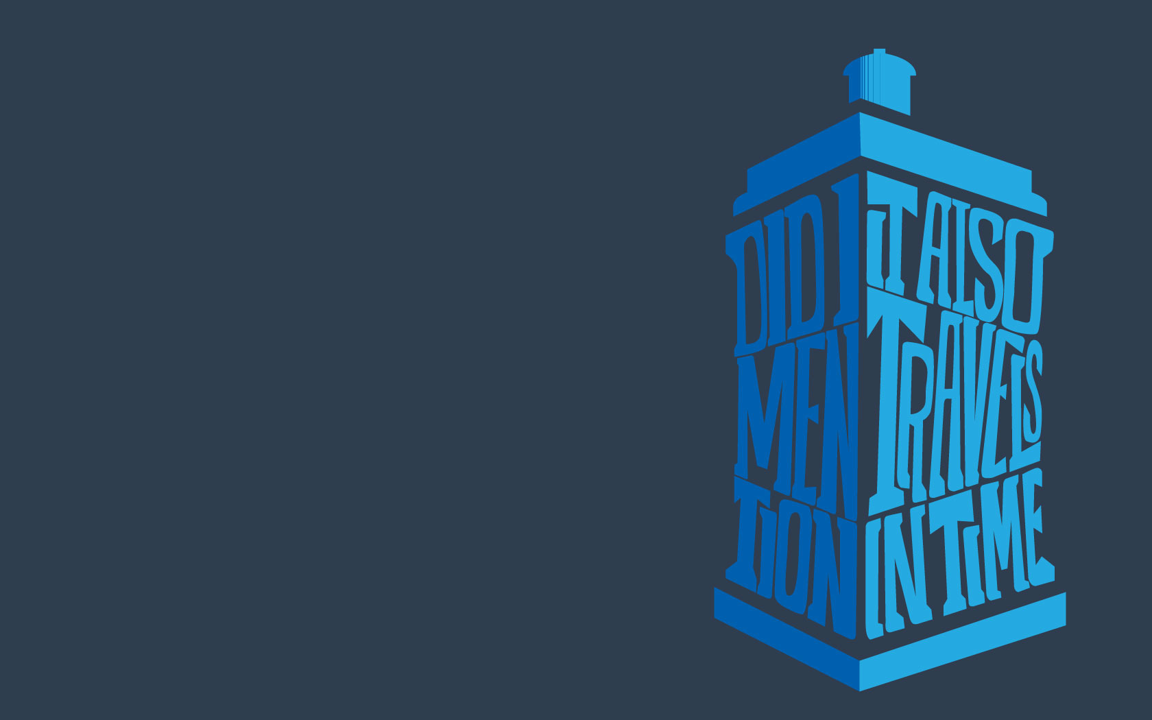 Image Tardis Typography Time Travel Doctor Who