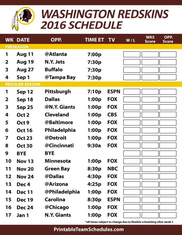 Free Download Washington Redskins Schedule 2015 16 Printable 2015 Schedule [612X792] For Your Desktop, Mobile & Tablet | Explore 50+ Washington Redskins 2015 Schedule Wallpaper | Redskins Wallpaper 2015, Redskins Wallpaper In 3D,