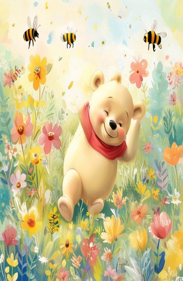 Baby Winnie The Pooh Wallpaper