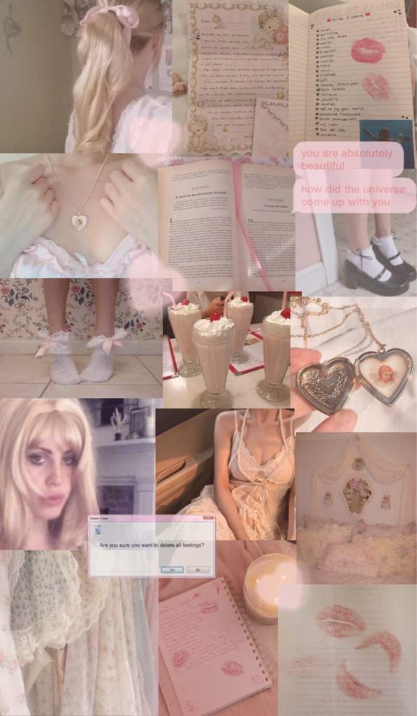 Coquette Aesthetic Collage Wallpaper S Mply Aesthet C Amino