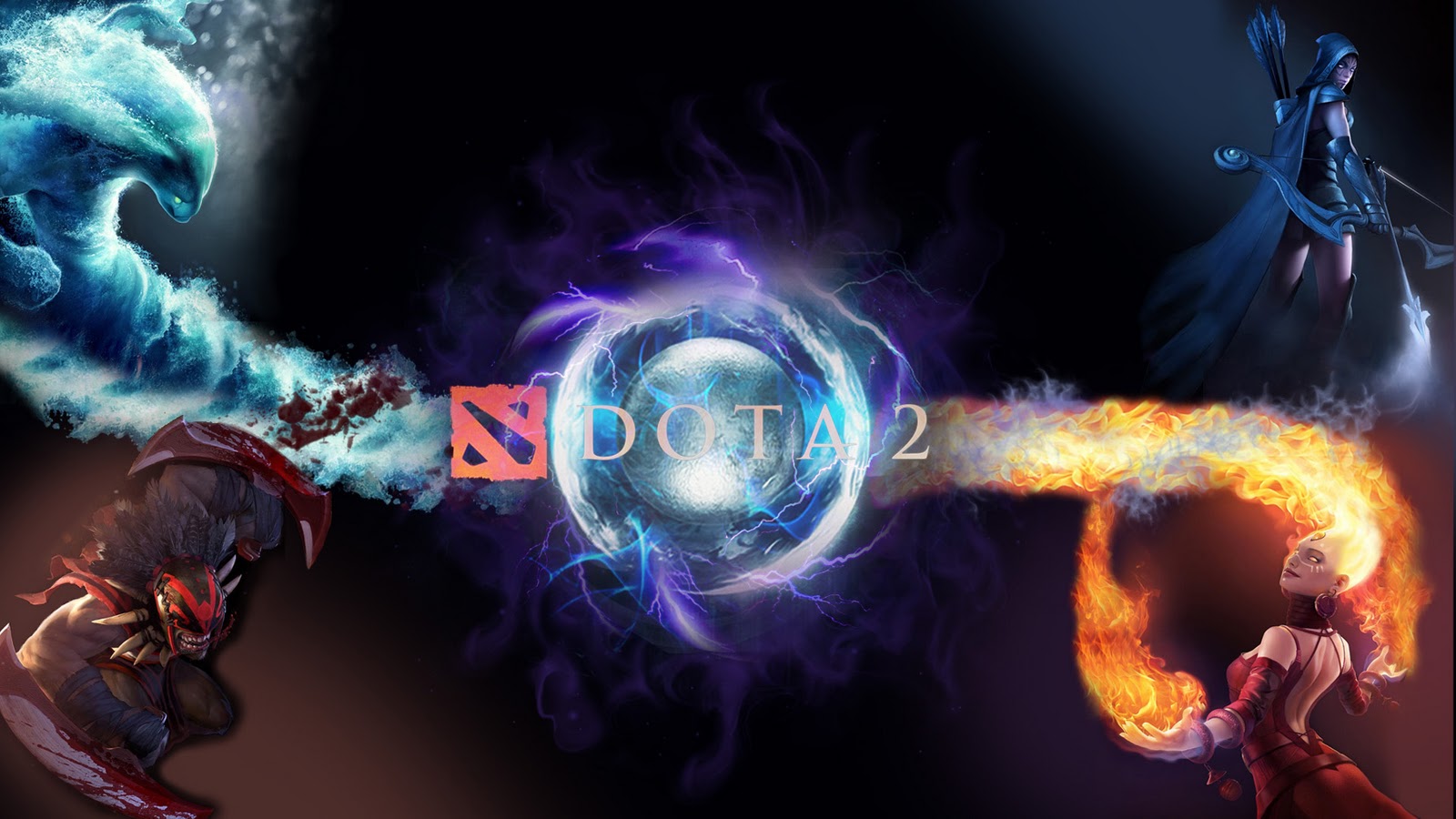 Dota Wallpaper Heroes With Effect