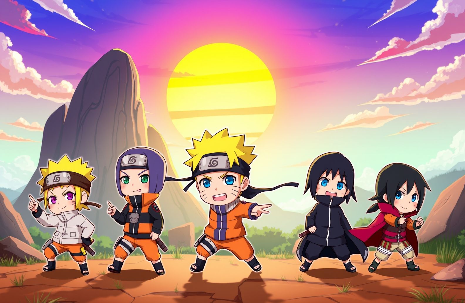 Naruto Chibi Wallpaper
