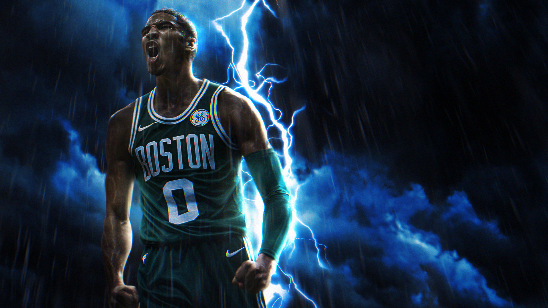 Boston Celtics Jayson Tatum 2023 Icon Poster  Officially Licensed NB   Fathead