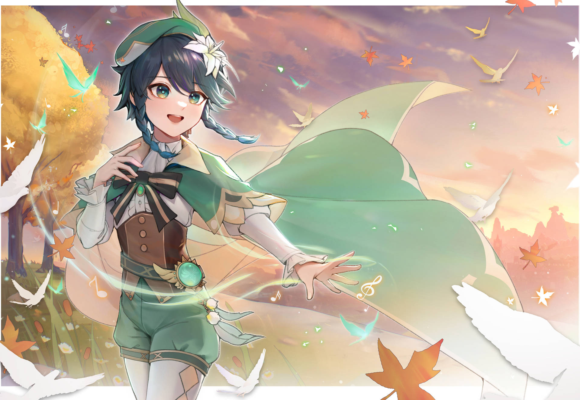 Genshin Venti Wallpaper