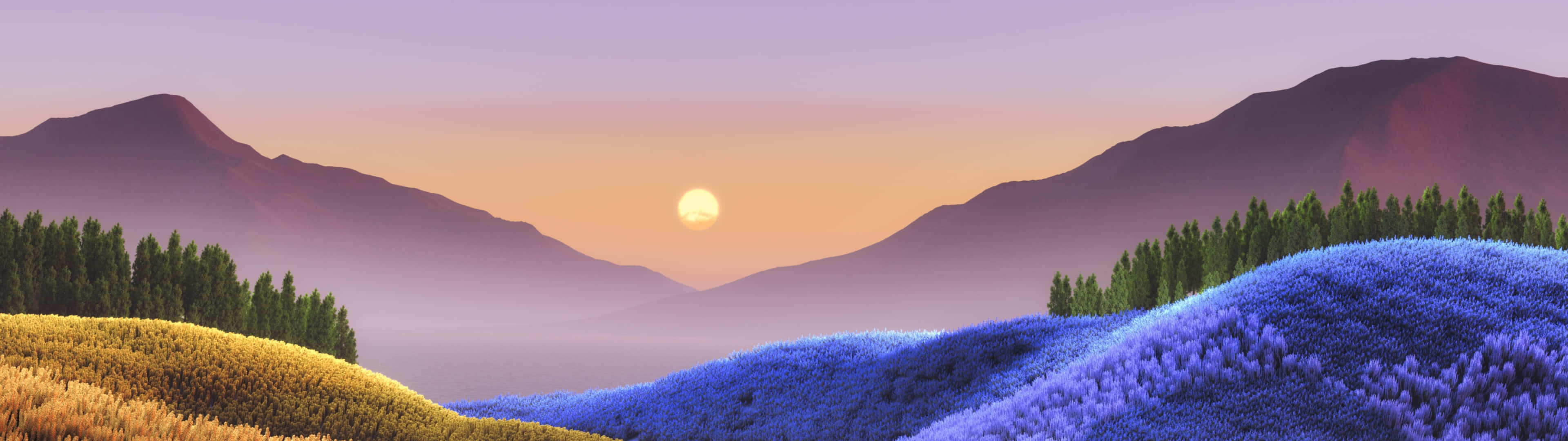Dual Screen Background Wallpaper