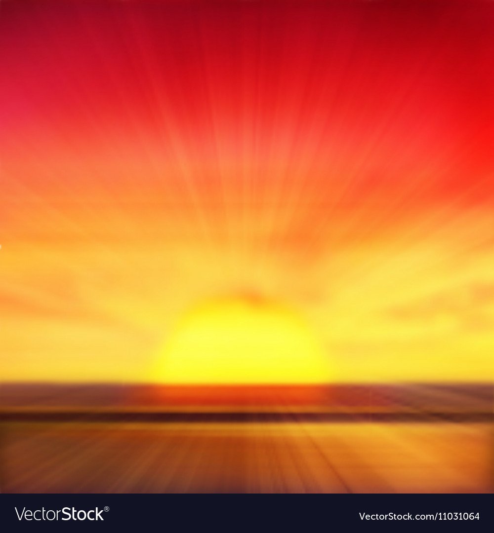 Sunset background Royalty Free Vector Image   VectorStock