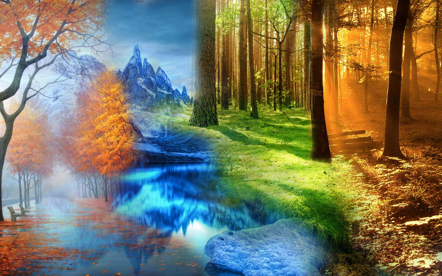 🔥 Download Four Seasons In One Beautiful Wallpaper Shiftwallpaper by