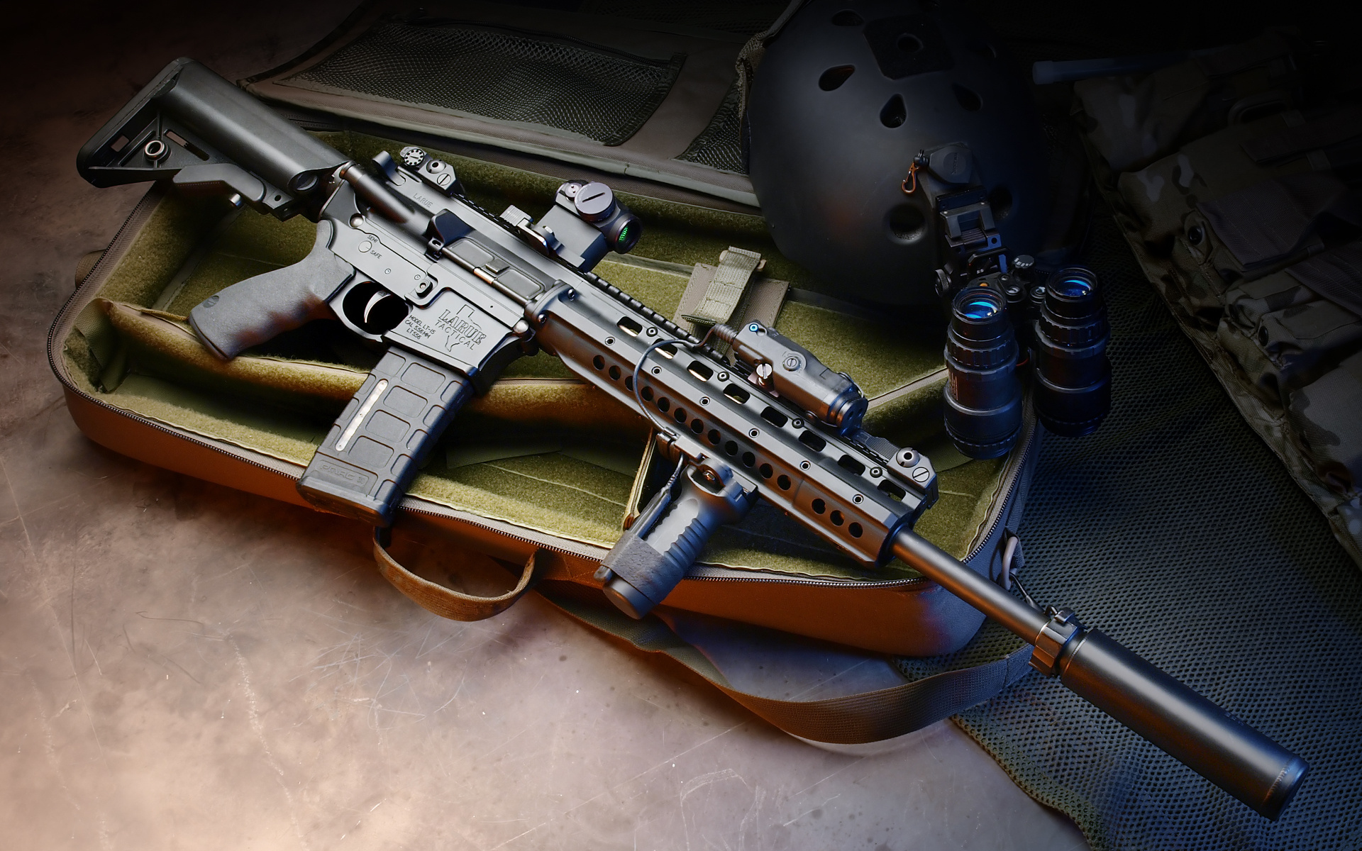 M4 Carbine Assault Rifle Wallpaper M4a1