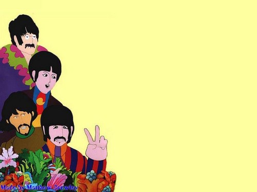 Yellow Submarine Wallpaper The Beatles