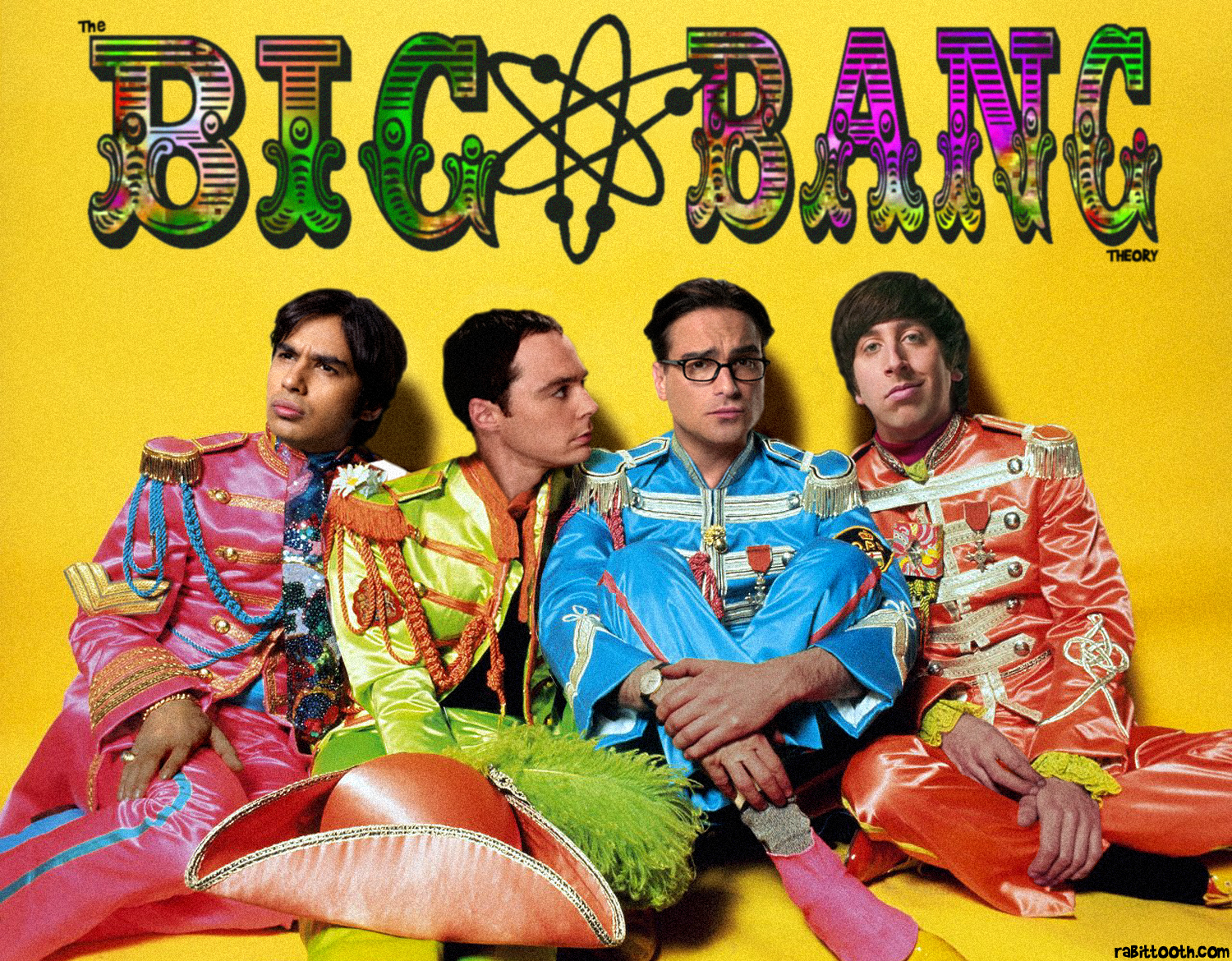 Big Bang Theory Beatles Sgt Pepper By Rabittooth
