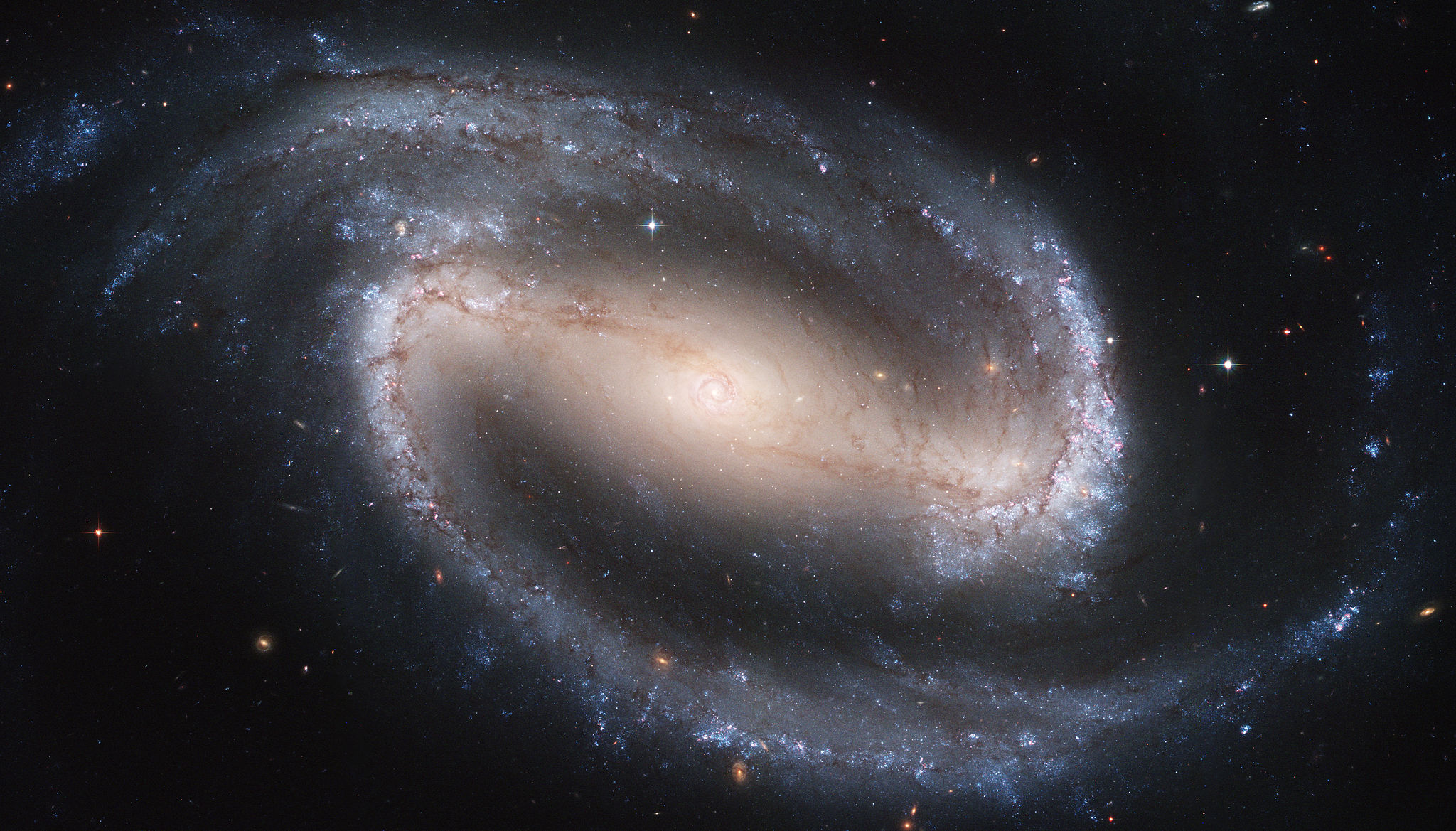 Barred Spiral Galaxy Ngc HD Space Astronomy Wallpaper