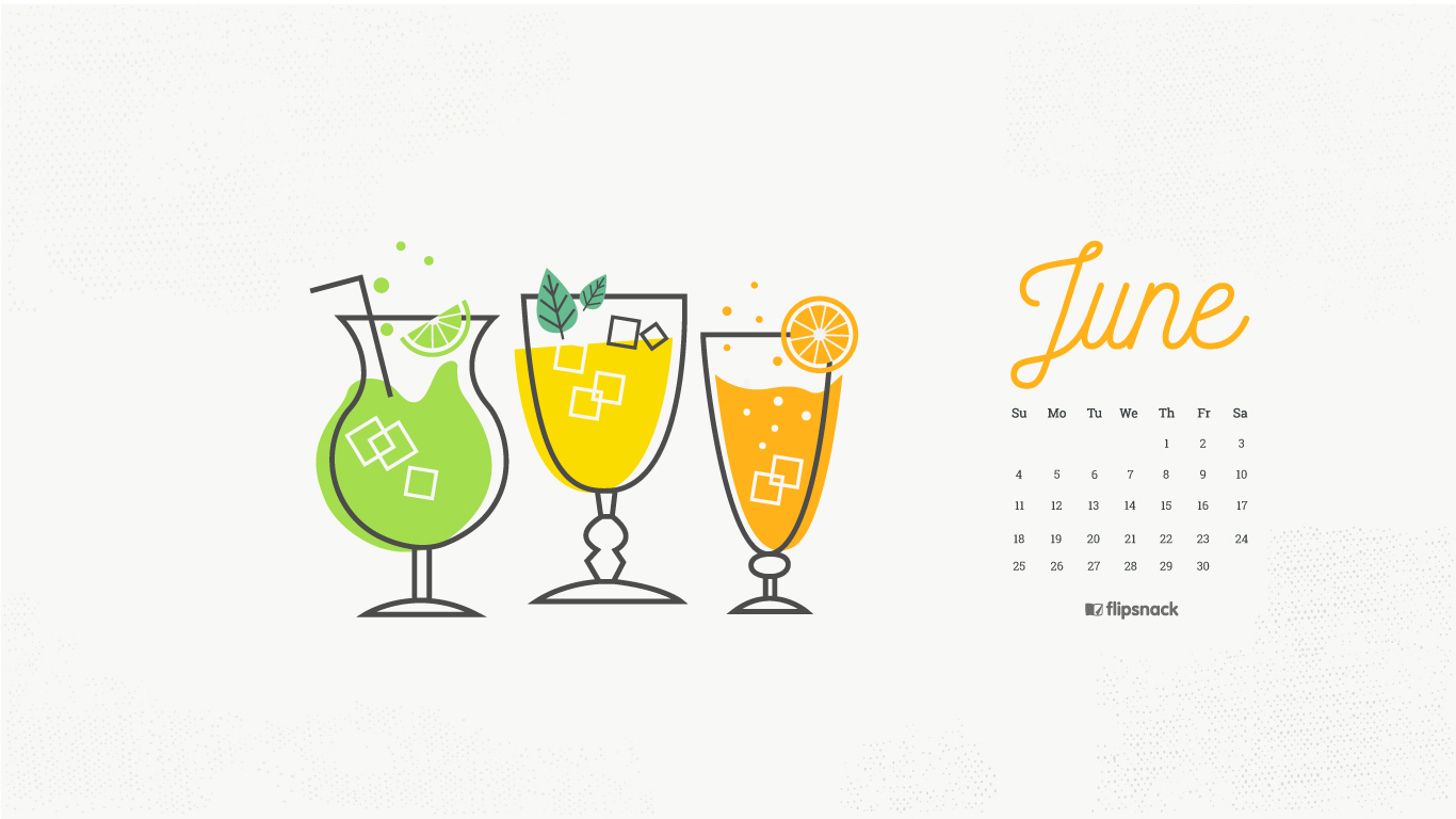June Calendar Wallpaper For Desktop Background