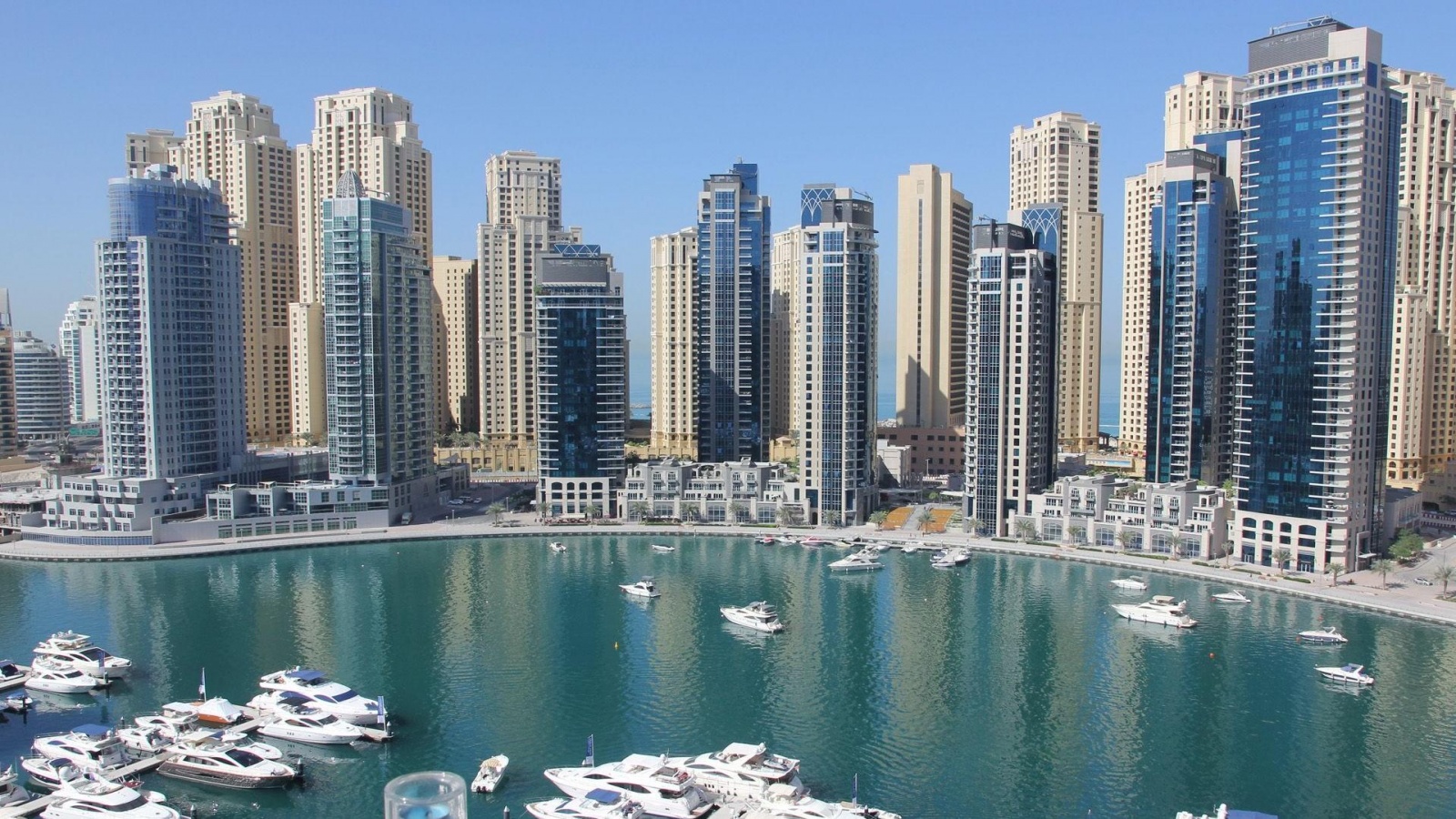 Dubai Marina Skyline Sky HD Wallpaper