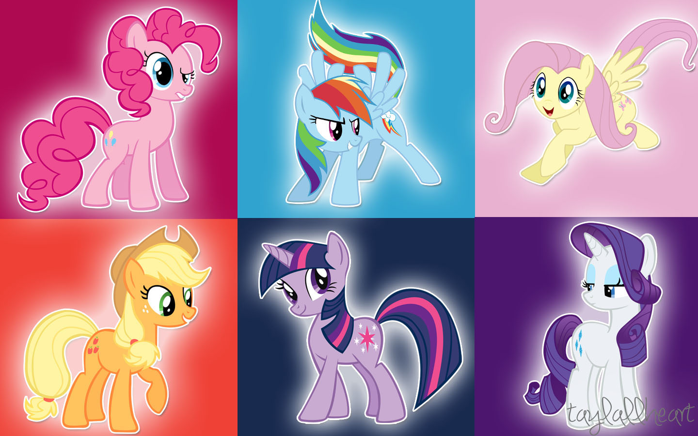 MLP Mane Six Wallpapers - WallpaperSafari