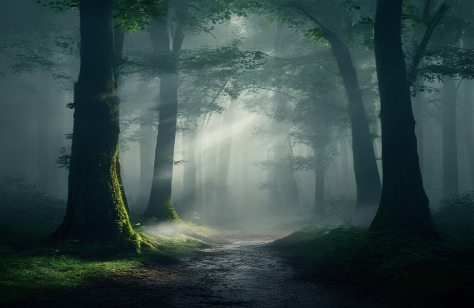 Foggy Forest Wallpaper