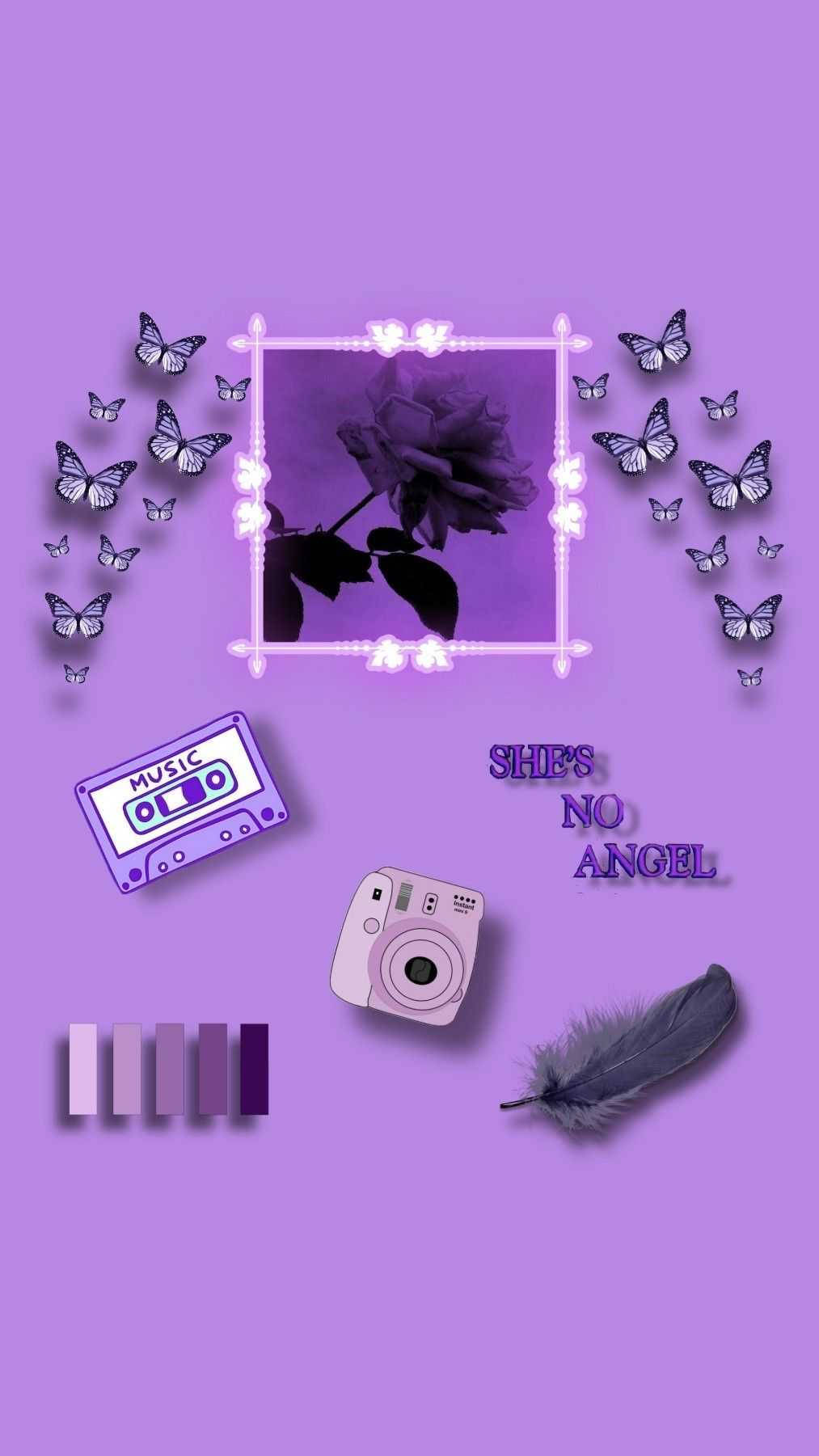 Light Purple Aesthetic Wallpaper