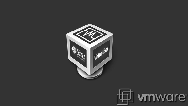 Grey Vmware Virtualbox Wallpaper