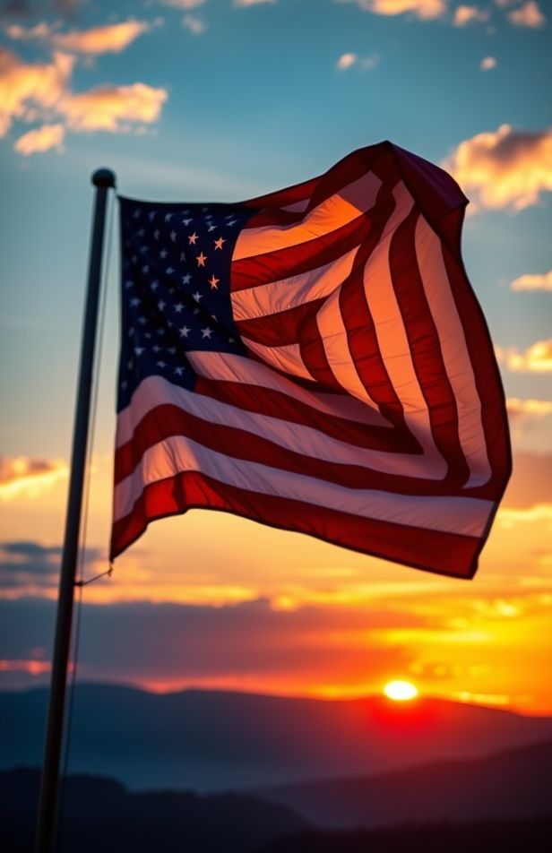 American Flag Screensavers And Wallpaper