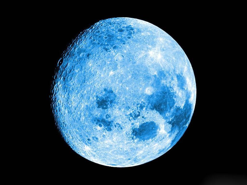 Bright Blue Moon Wallpaper Nature Bwalles Gallery