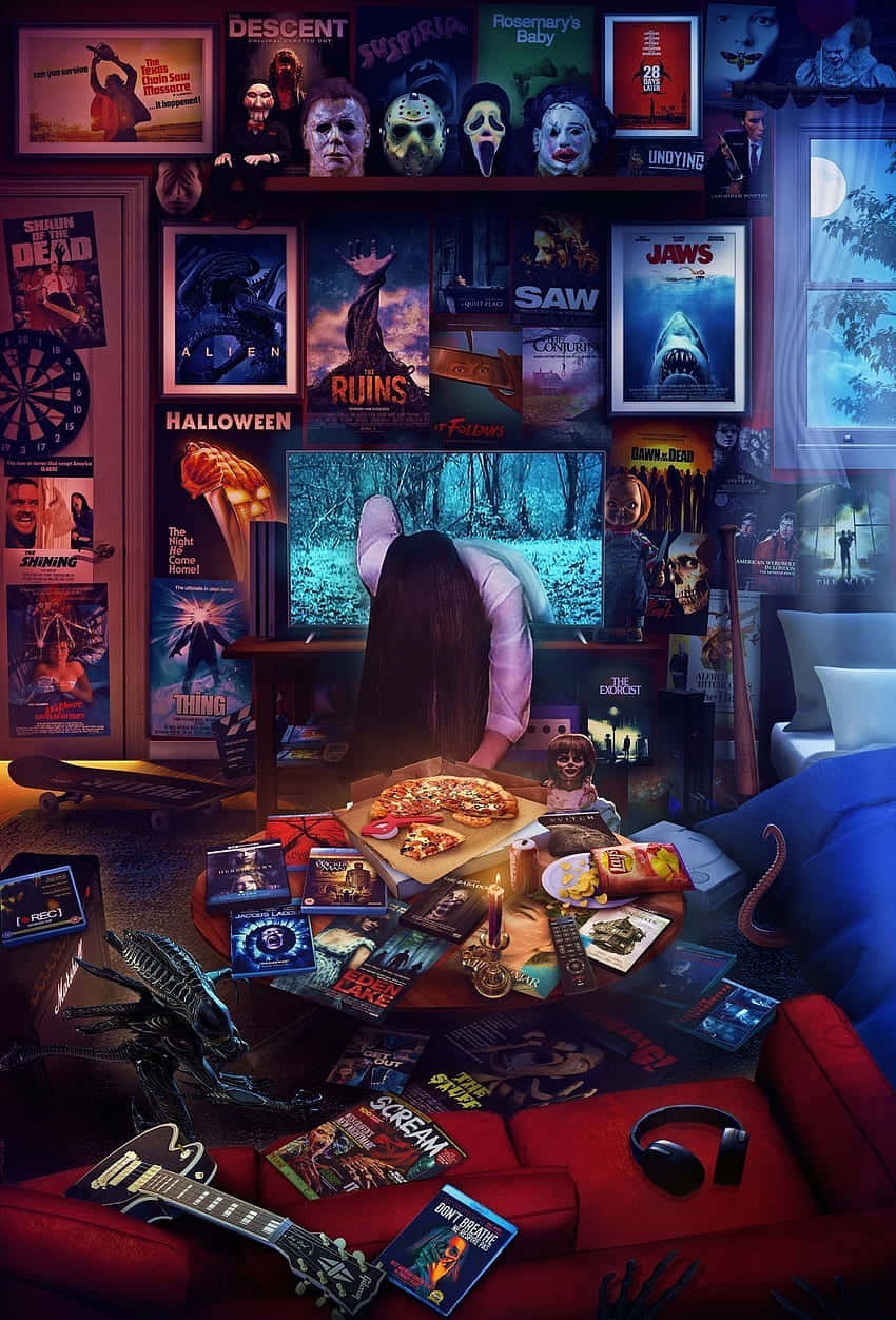 Horror Icons Wallpaper
