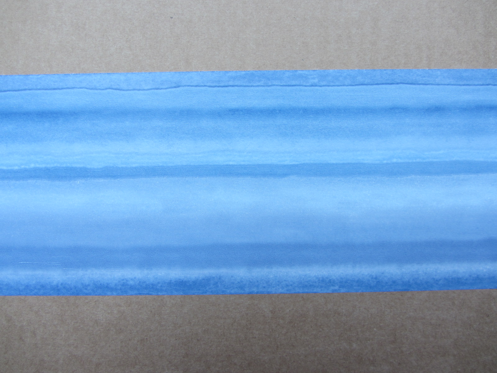 HORIZON SHADES OF BLUE WALLPAPER BORDER SELF ADHESIVE BEDROOM 5 x 12 1600x1200