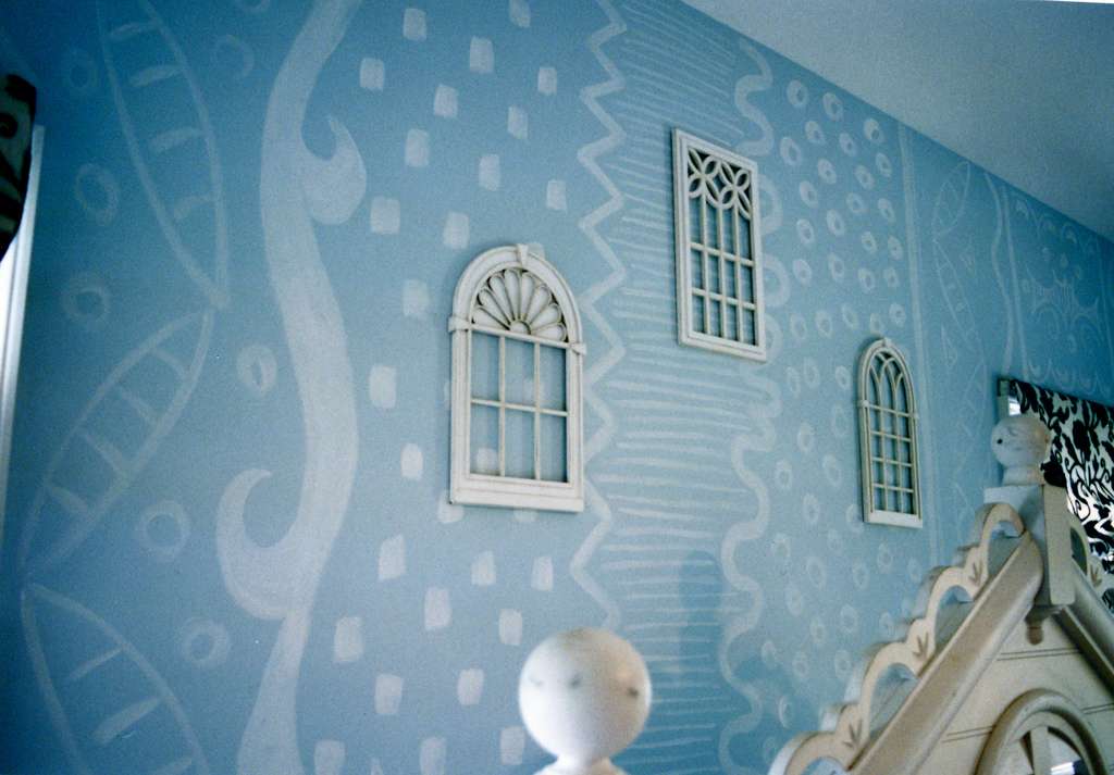 Details About Amazing Blue Wallpaper Sixteen Teenage Bedroom For Girls