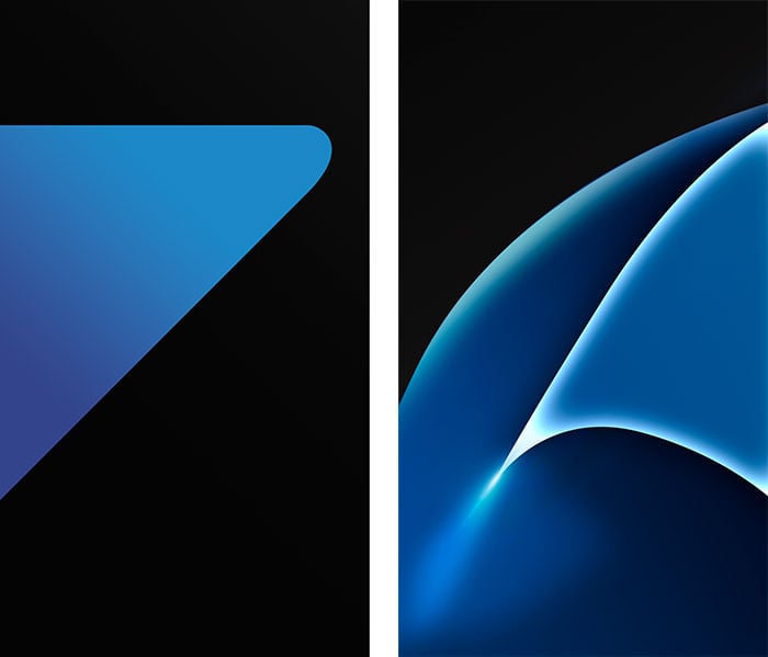  both Samsung Galaxy S7 wallpapers from the download link below 700x599