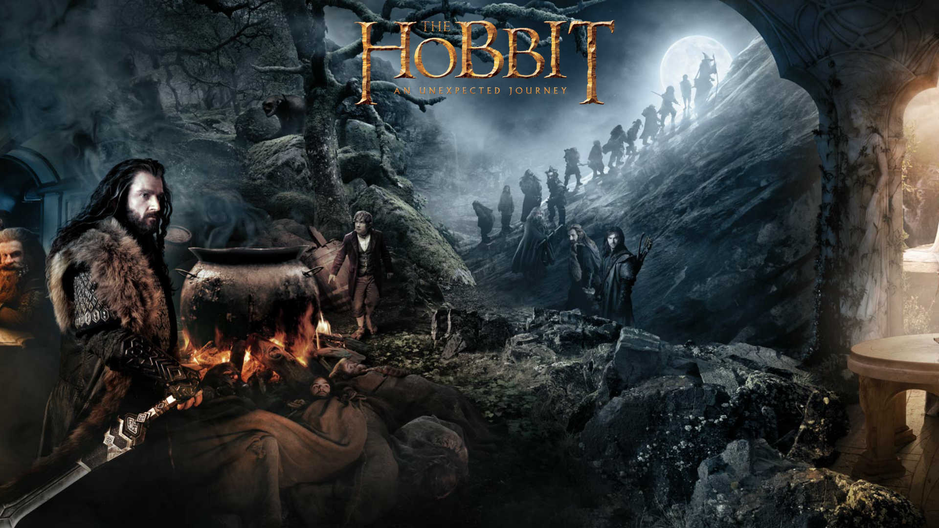 The Hobbit An Unexpected Journey Full HD Wallpaper And