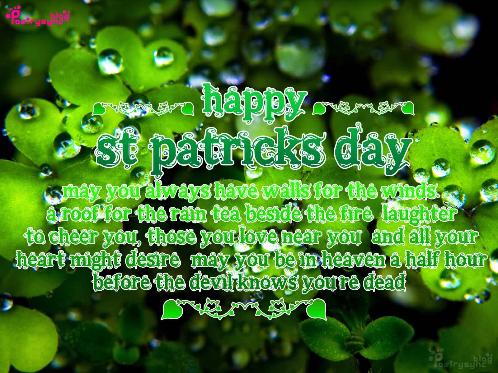 Most Beautiful Saint Patrick S Day Wish Pictures