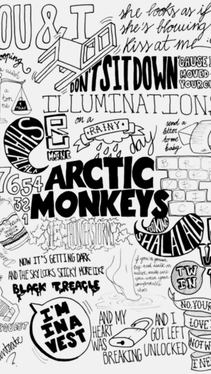 Arctic arcticmonkeys garage indie monkeys psychedelic punk rock HD  wallpaper  Wallpaperbetter