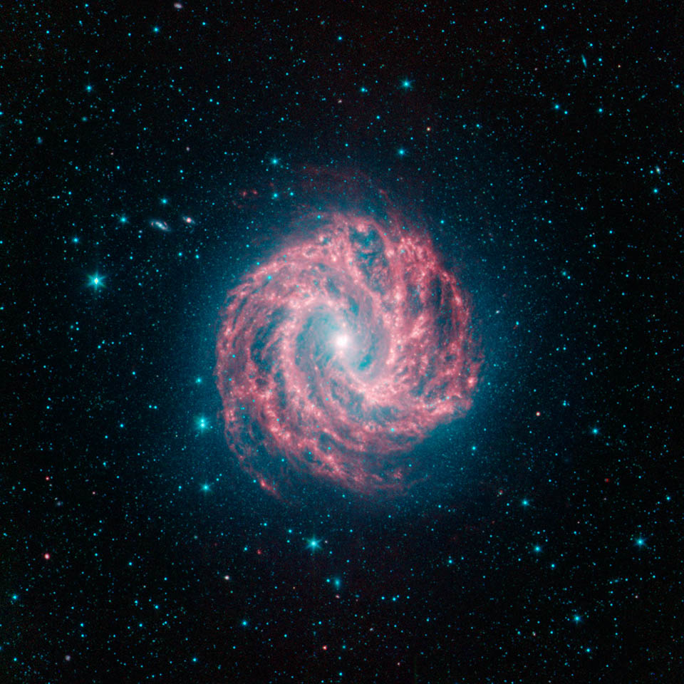 Southern Pinwheel Galaxy M83 Infrared