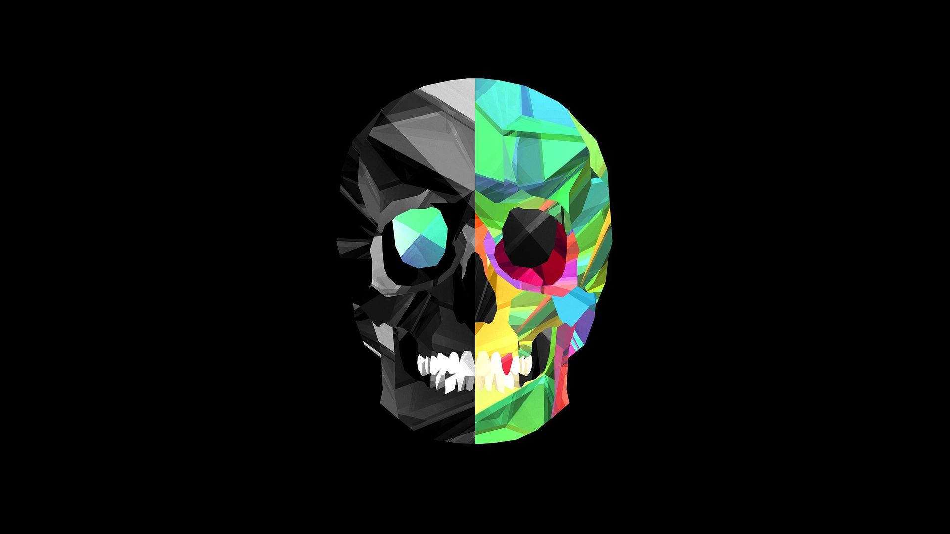 Cool skull background