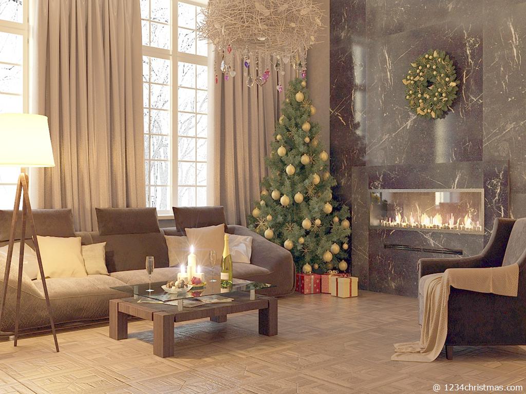 Christmas Decor Home Decoration Ideas Wallpaper