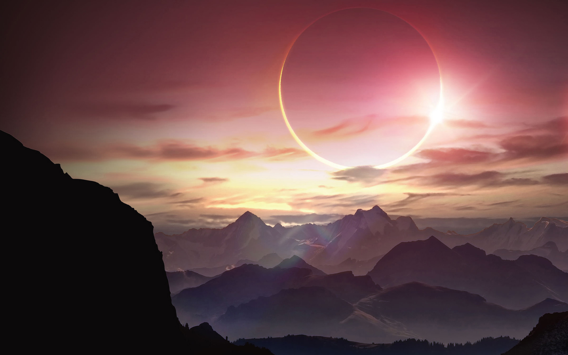 Solar Eclipse Wallpapers HD Wallpapers 1920x1200