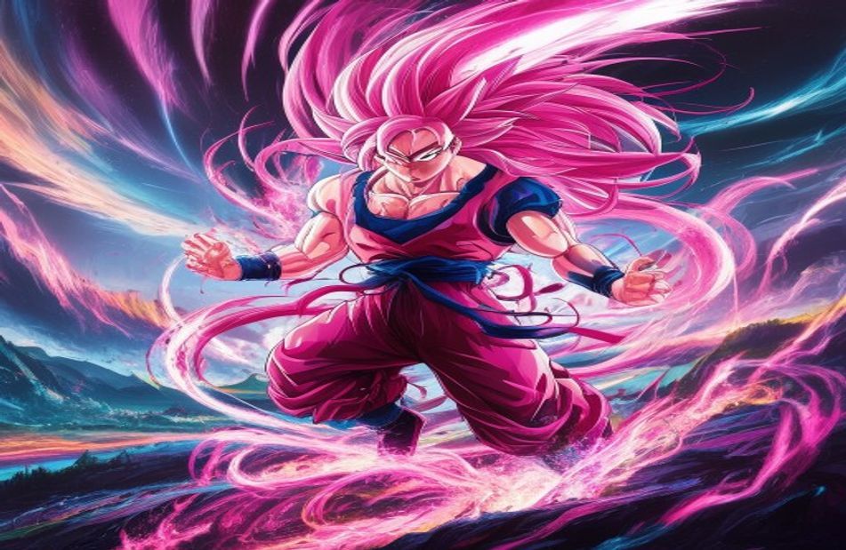 Super Saiyan Rose Wallpaper