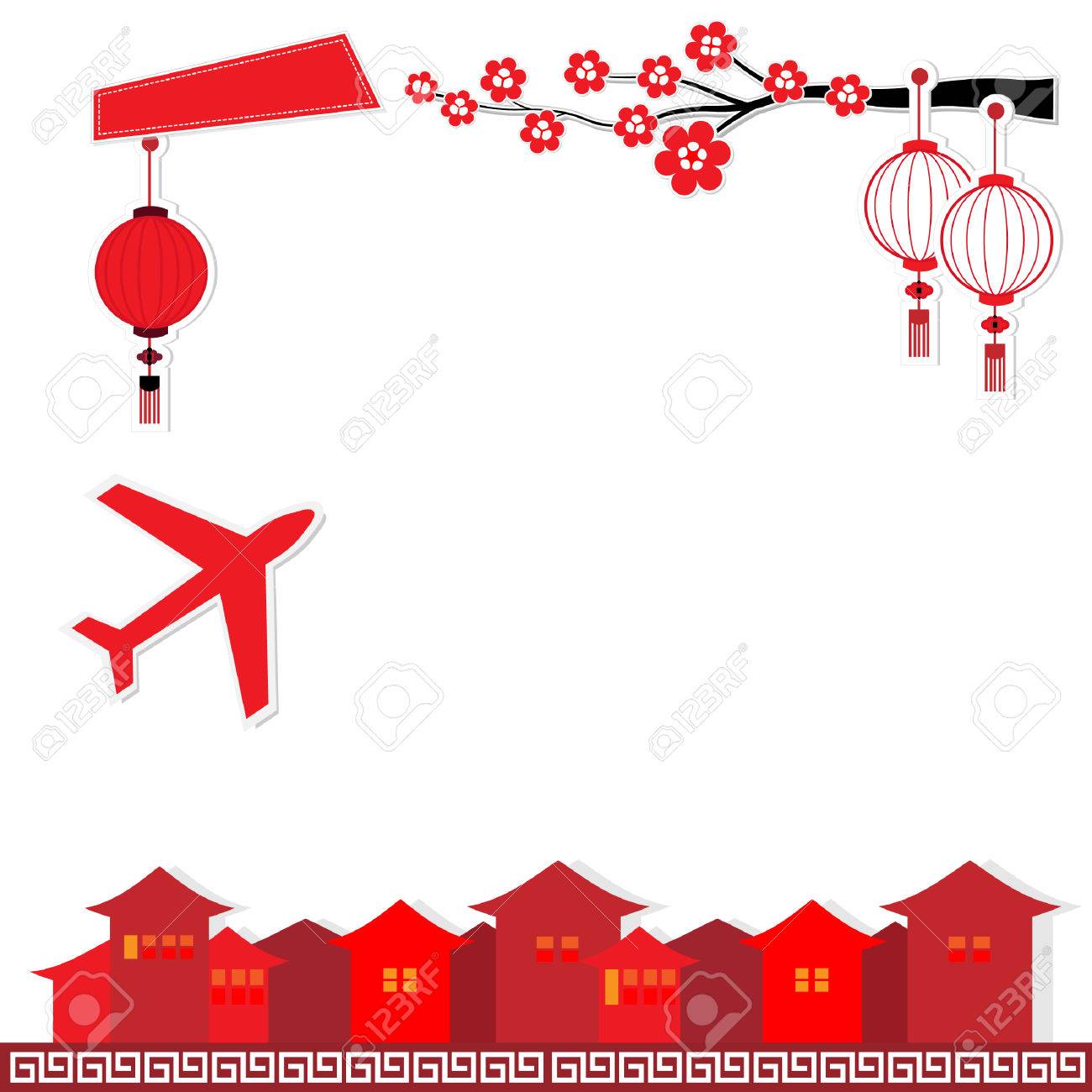China Background Travel Culture Royalty Cliparts Vectors