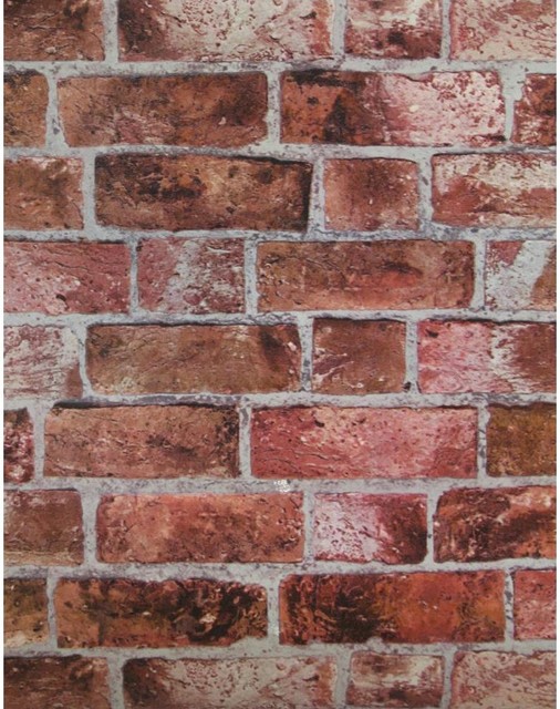 He1044 Wallpaper Brick Faux Texture   Industrial   Wallpaper   by The