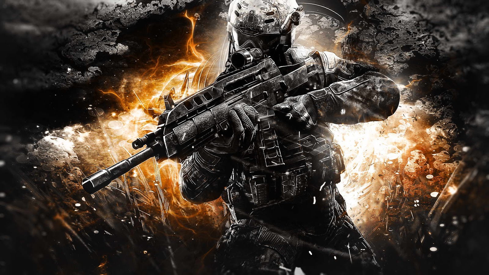 Call of Duty Infinite Warfare Zombies Spaceland HD wallpaper