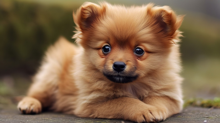 Puppy Pomeranian Wallpaper HD