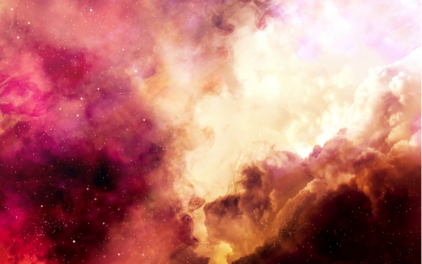 Colorful Nebula Wallpaper Wide HD