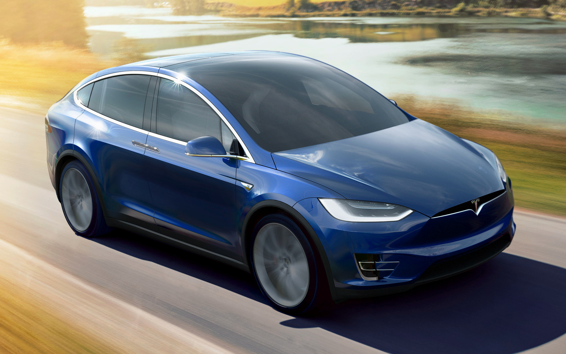 Tesla Model X P90d Wallpaper And HD Image