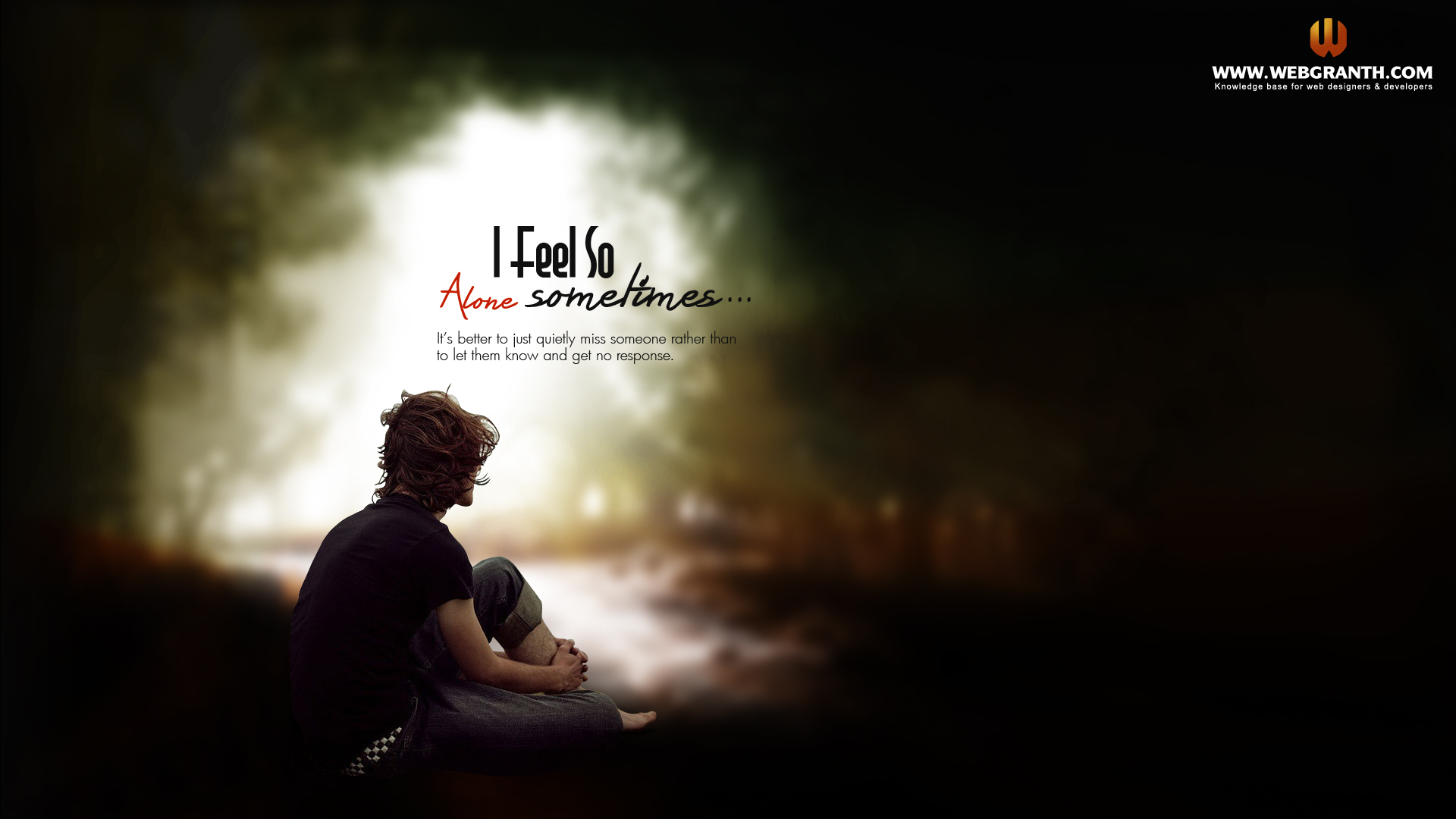 Alone Sad Wallpaper HD